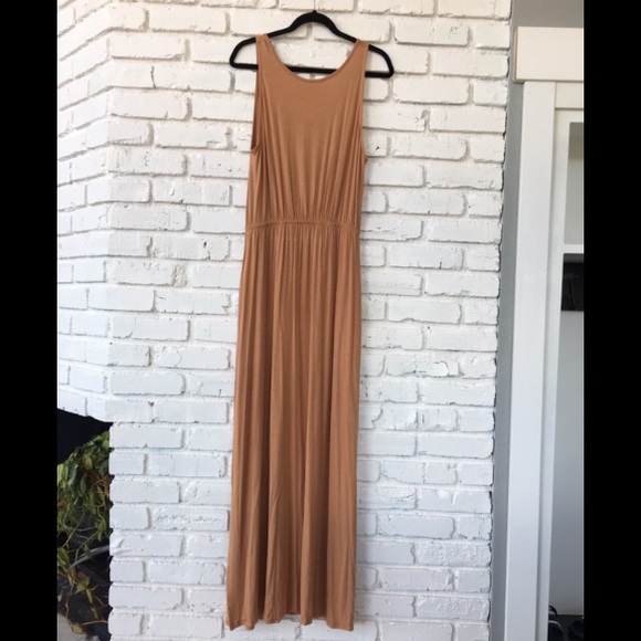 Love In {forever21} Camel Key Hole Maxi - Picture 3 of 7
